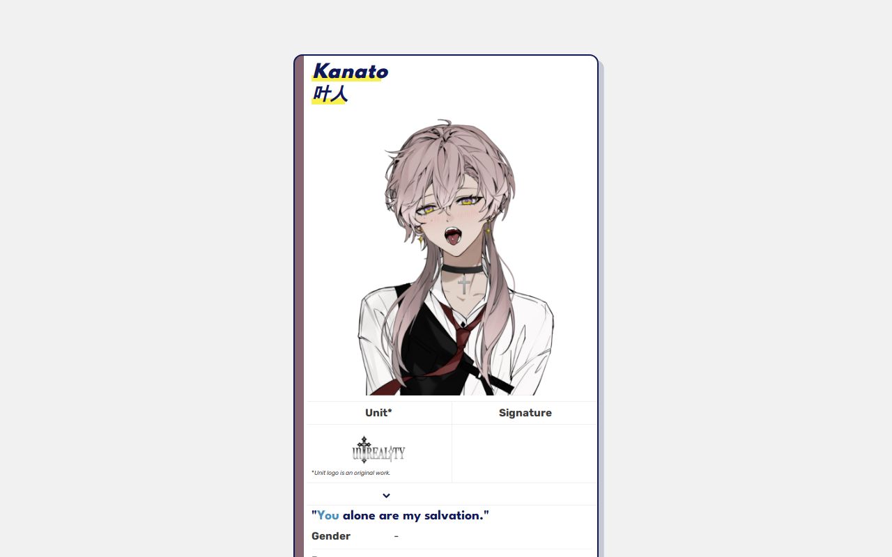 Carrd profile picture for @drops